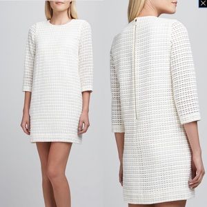 Kate Spade us6 6 white dress ashby embroidered dot